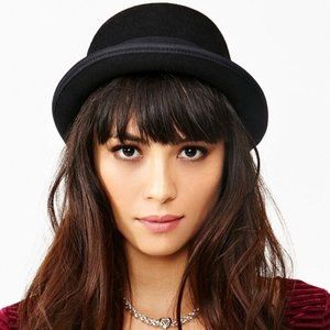 Lightweight Summer Black Bowler Hat